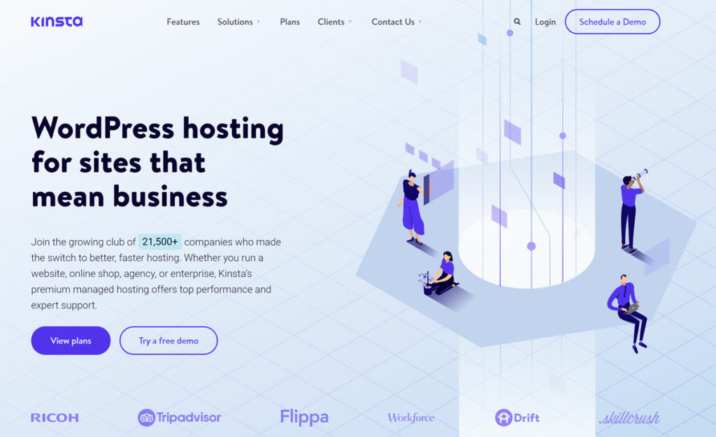 kinsta.com best hosting for wordpress