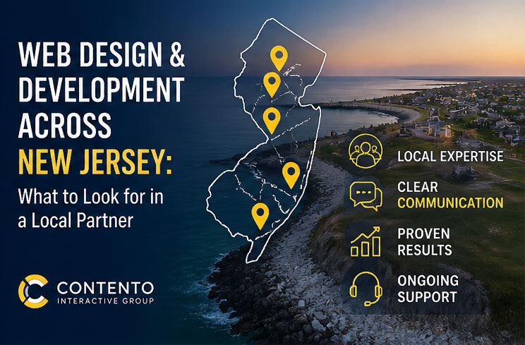 web design & development across New Jersey